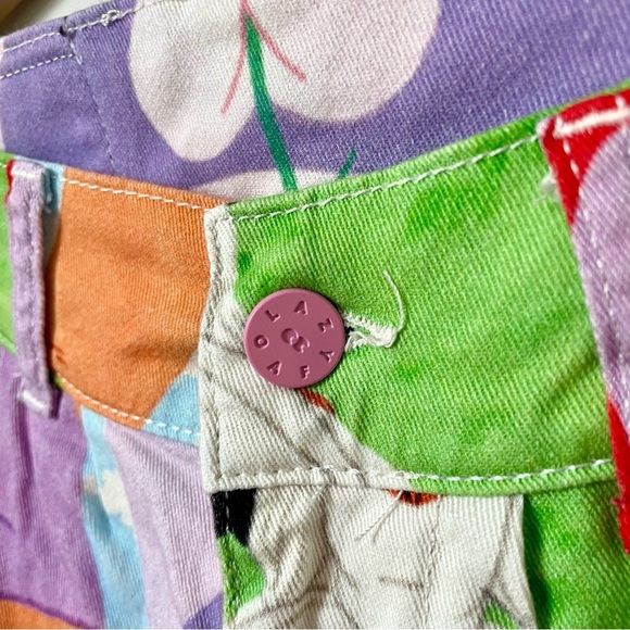 Lazy Oaf x Laura Callaghan Cover To Cover Unisex Pants Size 26 - Picture 10 of 16